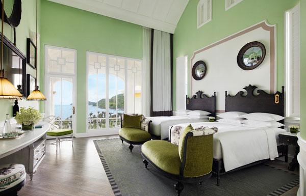 Một phòng nghỉ tại Khu nghỉ dưỡng JW Marriott Phu Quoc.